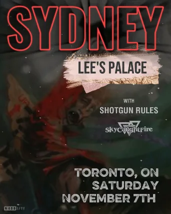 SYDNEY with Shotgun Rules & Sky Caught Fire
