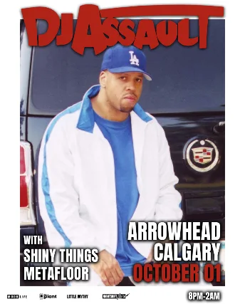 DJ Assault with Shiny Things and Metafloor