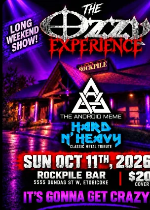The Ozzy Experience, the android meme, Hard N Heavy