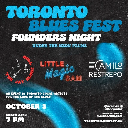 Toronto Blues Fest Founders Night