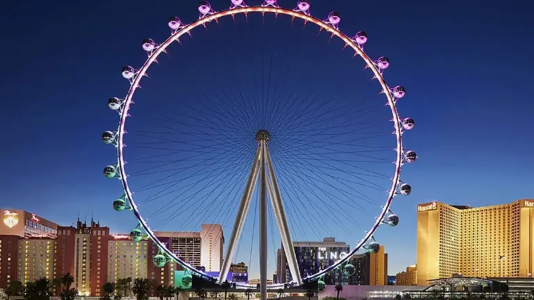 Event artwork: High Roller Wheel at The LINQ — High Roller Wheel at The LINQ Promenade — Las Vegas — 2 October 2026