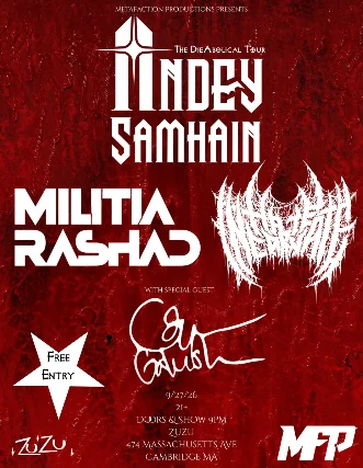 MetaFaction, Andey Samhain,  Militia Rashad, Hate Incarnate, Galush
