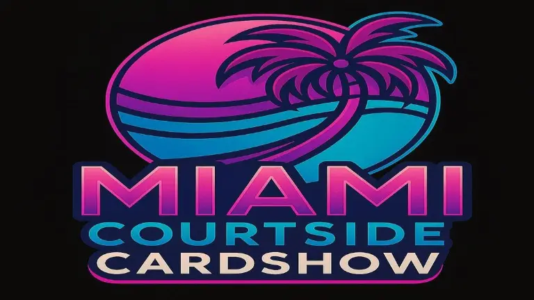Event artwork: Courtside Cardshow Miami — James L Knight Center Riverfront Hall — Miami — 4 October 2026