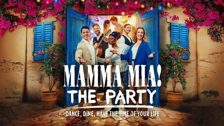 Event artwork: Mamma Mia! The Party — The O2 — London — 23 September 2026