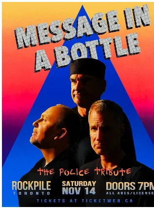 Message In A Bottle - The Police Tribute