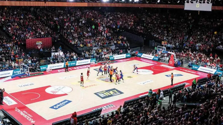 Event artwork: Windrose Giants Antwerp - Rotterdam City basketball — Lotto Arena Antwerpen — Merksem (Antwerpen) — 24 January 2027