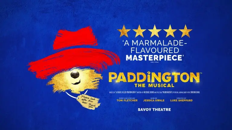 Event artwork: Paddington the Musical — Savoy Theatre — London — 19 October 2026