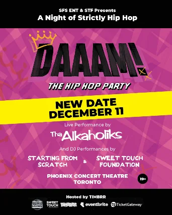 DAAAM! The Hip Hop Party - Featuring Live THA ALKAHOLIKS