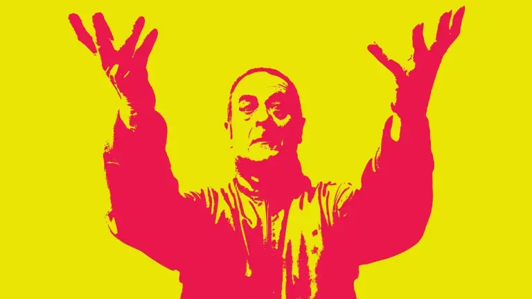Event artwork: Mark Thomas: 40 In Stand-Up Years — Cambridge Junction — Cambridge — 22 November 2026
