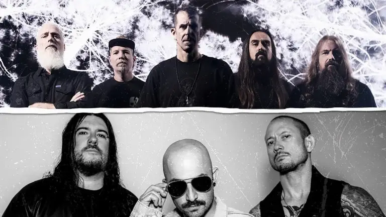 Event artwork: LAMB OF GOD & TRIVIUM CO-HEADLINE AUSTRALIAN TOUR — Riverstage — Brisbane — 11 October 2026
