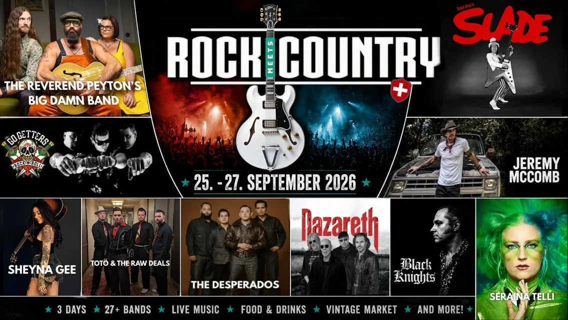 Rock Meets Country 2026 | 3-DayPass Friday - Sunday