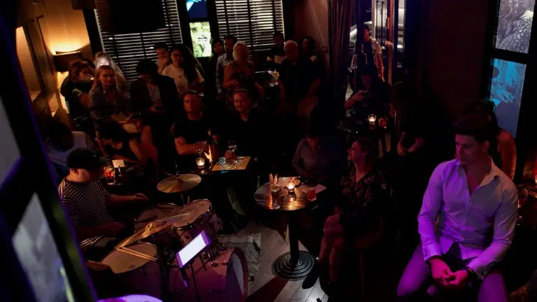 Event artwork: Live Jazz from the Piano Bar at Red Room Studios, Soho — Piano Bar Soho — London — 30 October 2026