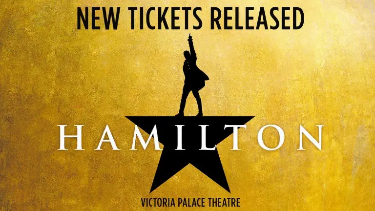 Event artwork: Hamilton — Victoria Palace Theatre — London — 28 October 2026