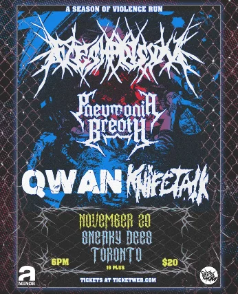 Flesh Prison w/ Pneumonia Breath, Qwan & Knifetalk
