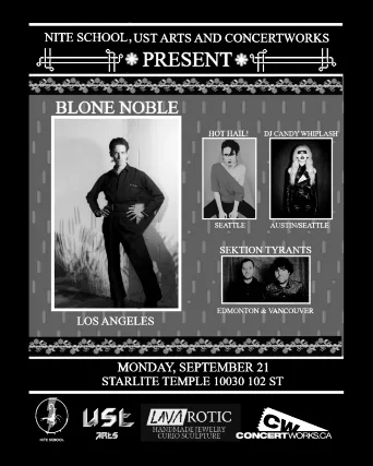 Blone Noble & Hot Hail! w/ Sektion Tyrants and DJ Candy Whiplash